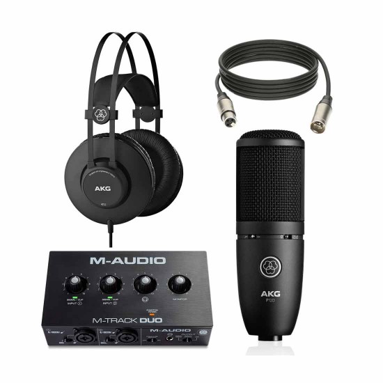 M-Audio M-Track Duo USB Bundle M-Audio M-Track Duo USB Bundle