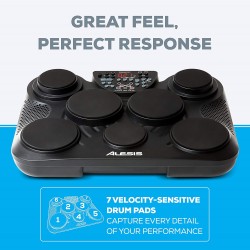 Alesis Compactkit7 7-Pad Portable Tabletop Drum Kit