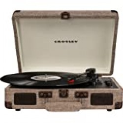 Crosley Platter-Pak Havana Record Carrier Case