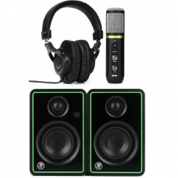 Mackie Creator Bundle with USB Microphone and Monitors