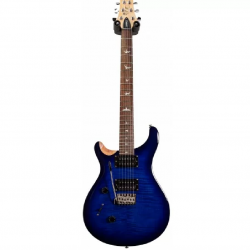 PRS SE CU4LDC Custom 24 Left Handed Electric Guitar In Faded Blue Burst 