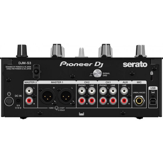 Pioneer DJM-S3 2-Channel mixer for Serato DJ Pro