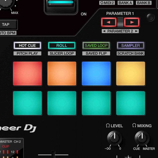 Pioneer DJ DJM-S7 2-channel Mixer for Serato DJ