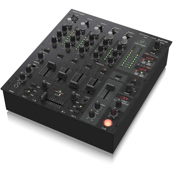 Behringer -Pro Mixer DJX750 Professional 5-Channel Dj Mixer Behringer -Pro Mixer DJX750 Professional 5-Channel Dj Mixer