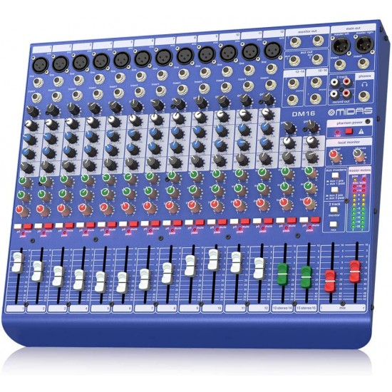 Midas DM16 16-channel Analog Mixer