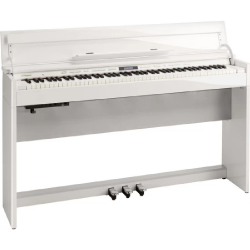 Roland DP603 Upright Digital Piano Polished White (Without A Bench)