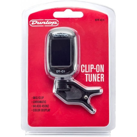 Dunlop DT-C1 Chromatic Headstock Tuner Dunlop DT-C1 Chromatic Headstock Tuner