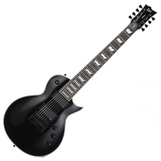 ESP LTD Eclipse 1008 8 String Evertune Black Finish