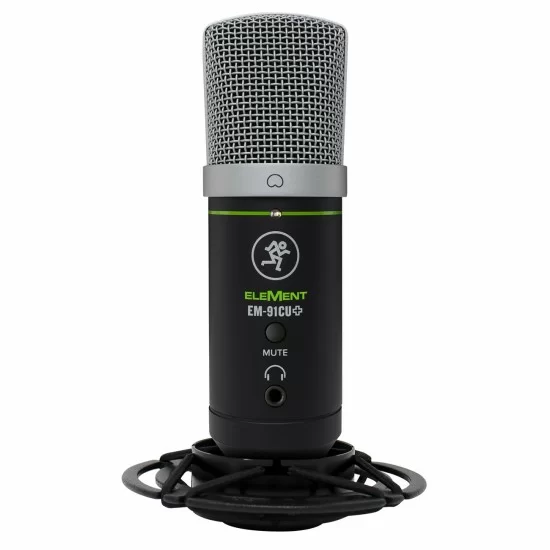 Mackie EM-91CU+ USB Condenser Microphone with Headphone Output Mackie EM-91CU+ USB Condenser Microphone with Headphone Output