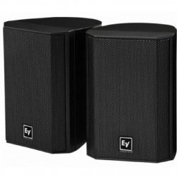 Electro Voice Evid 2.1 Surface Mount Satellite Speaker System Pair - Black 