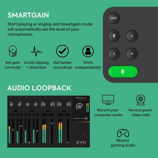 Audient EVO 8 USB Audio Interface