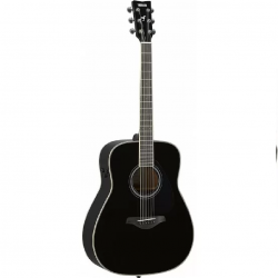 Yamaha FG-TA TransAcoustic Dreadnought - Black
