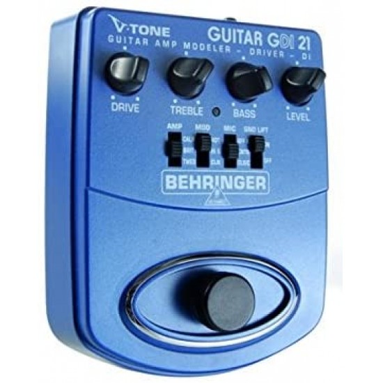 Behringer GDI21 V-Tone Guitar Driver DI Pedal Behringer GDI21 V-Tone Guitar Driver DI Pedal