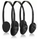 Behringer HO66 Stereo Headphones 3 pcs - Multipack