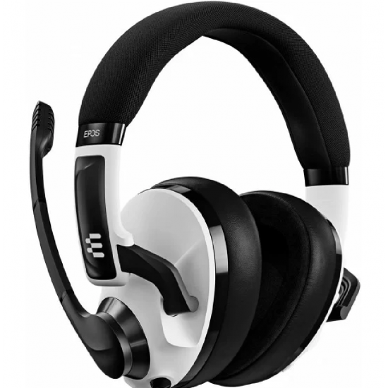 EPOS H3 Hybrid Closed Acoustic Gaming Headset with Bluetooth White