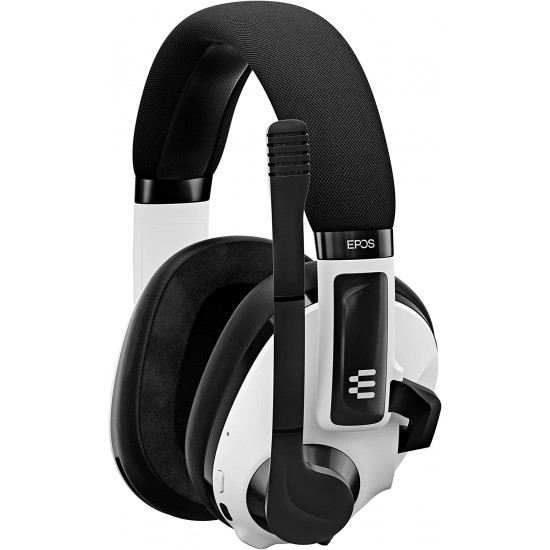 EPOS H3 Hybrid Closed Acoustic Gaming Headset with Bluetooth White