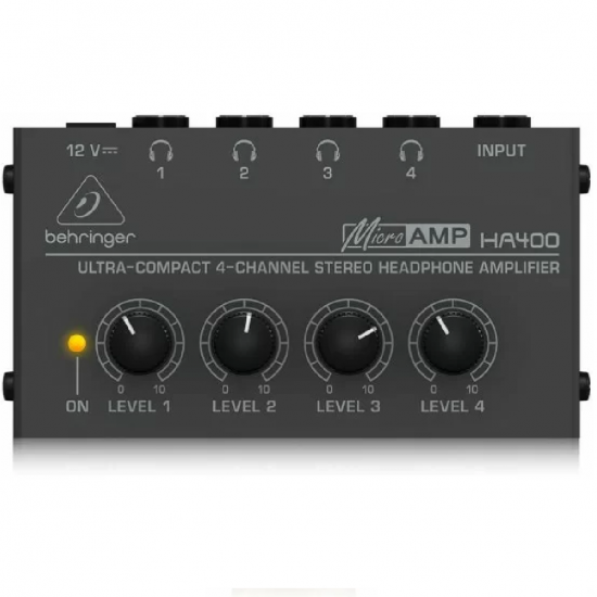 Behringer MicroAMP HA400 4-channel Headphone Amplifier