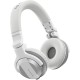 Pioneer DJ HDJ-CUE1BT On-ear Bluetooth DJ Headphone - White