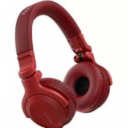 Pioneer DJ HDJ-CUE1BT On-ear Bluetooth DJ Headphone - Red