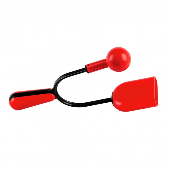 Halilit Hi-Lo range vibra shaker - Red