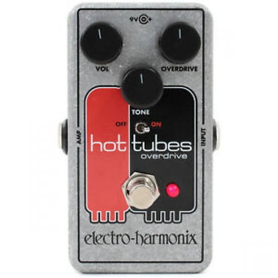 Electro Harmonix Hot Tubes Overdrive Guitar Pedal Electro Harmonix Hot Tubes Overdrive Guitar Pedal