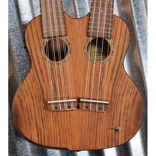 Ortega HYDRA Double Neck 4-String & 8-String Tenor Acoustic-Electric Ukulele