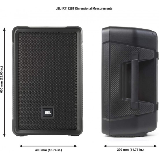 JBL IRX-112BT Powered 12 inch Portable Speaker with Bluetooth