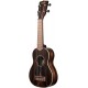 Kala KA-EBY-S Soprano Ukulele - Striped Ebony with Bag Kala KA-EBY-S Soprano Ukulele - Striped Ebony with Bag