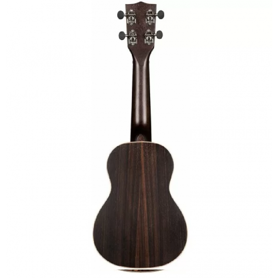 Kala KA-EBY-S Soprano Ukulele - Striped Ebony with Bag Kala KA-EBY-S Soprano Ukulele - Striped Ebony with Bag