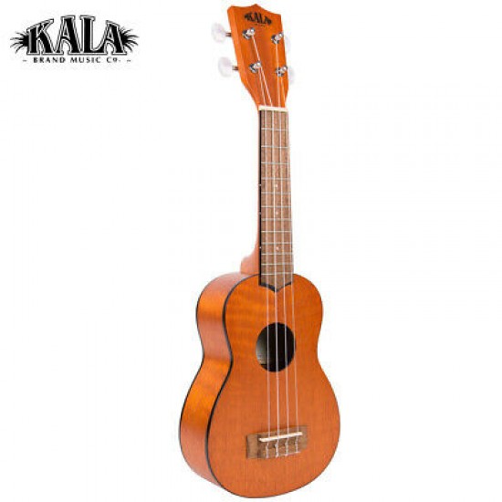 Kala KA-SEM Exotic Mahogany Soprano Ukulele - Amber Satin Kala KA-SEM Exotic Mahogany Soprano Ukulele - Amber Satin