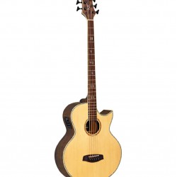 Ortega KTSM-5 5-String Acoustic-Electric Bass Signature Series Long Scale Natural Finish