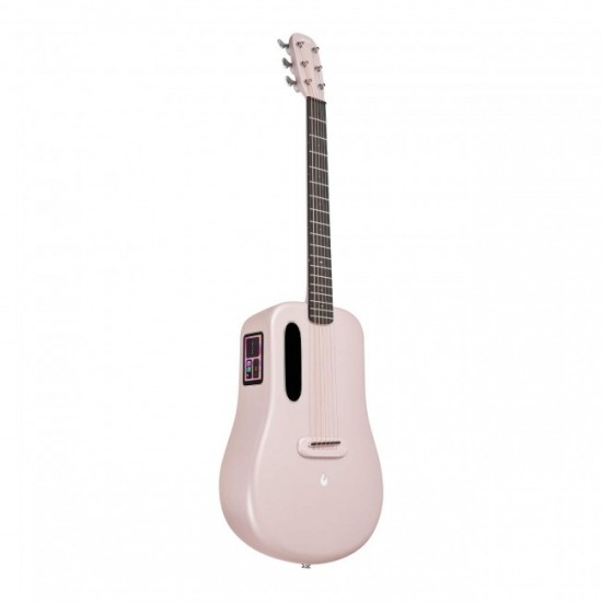 LAVA ME 3 Acoustic Guitar 38 Inch With Space Bag - Pink LAVA ME 3 Acoustic Guitar 38 Inch With Space Bag - Pink