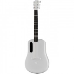 LAVA ME 3 Acoustic Guitar 38 Inch With Space Bag - White