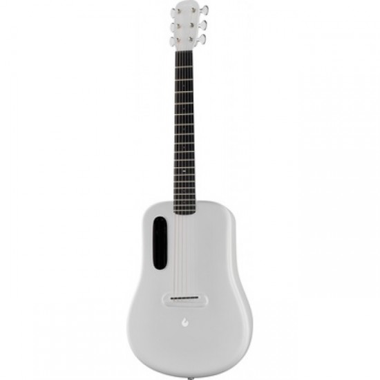 LAVA ME 3 Acoustic Guitar 38 Inch With Space Bag - White