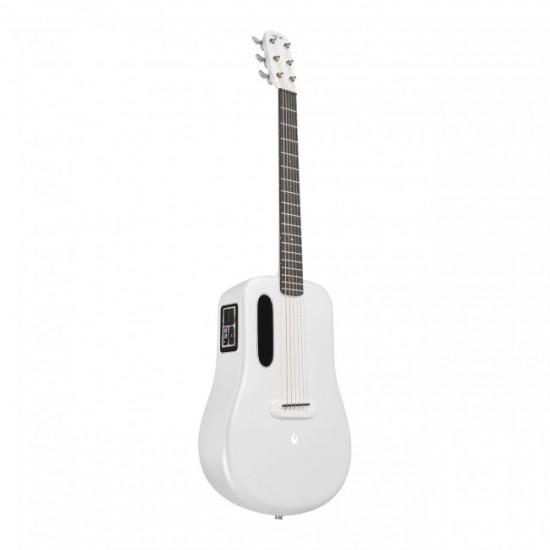 LAVA ME 3 Acoustic Guitar 38 Inch With Space Bag - White