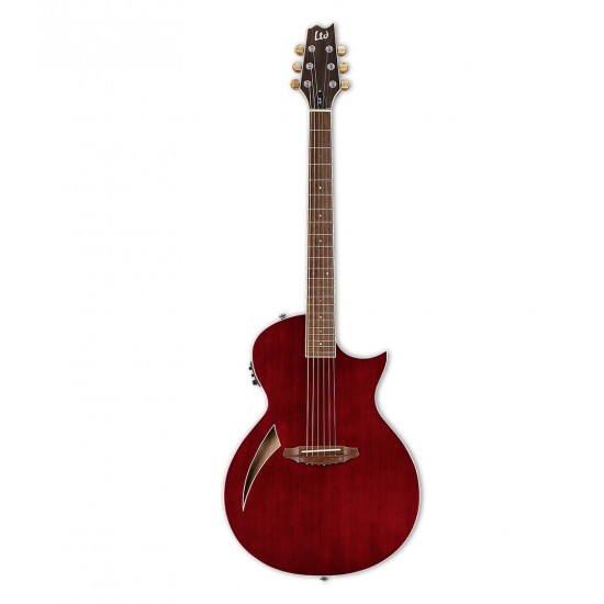 ESP LTD TL-6 Acoustic-electric Guitar - Wine Red