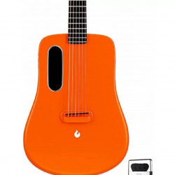 Lava ME2 Freeboost Semi Acoustic Guitar-Orange
