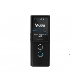 Vasco Translator M3 Portable Two-Way Language Interpreter Black