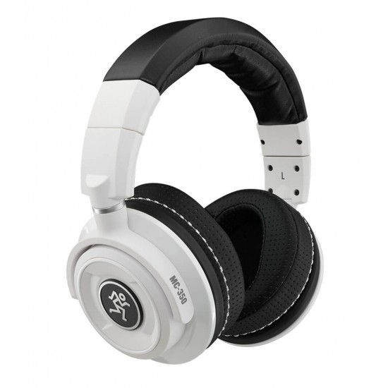 Mackie MC-350 Professional Closed-Back Headphones - Arctic White