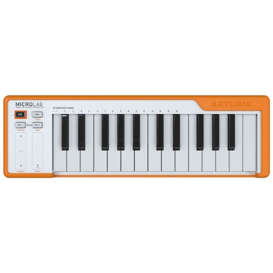 Arturia MicroLab 25-key Keyboard Controller - Orange