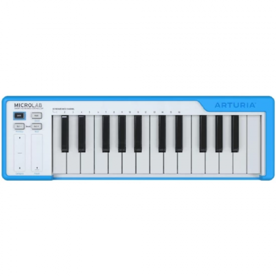 Arturia MicroLab 25-key Keyboard Controller - Blue
