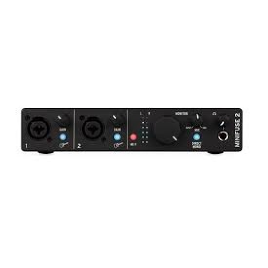 Arturia MiniFuse 2 USB-C Audio Interface - Black