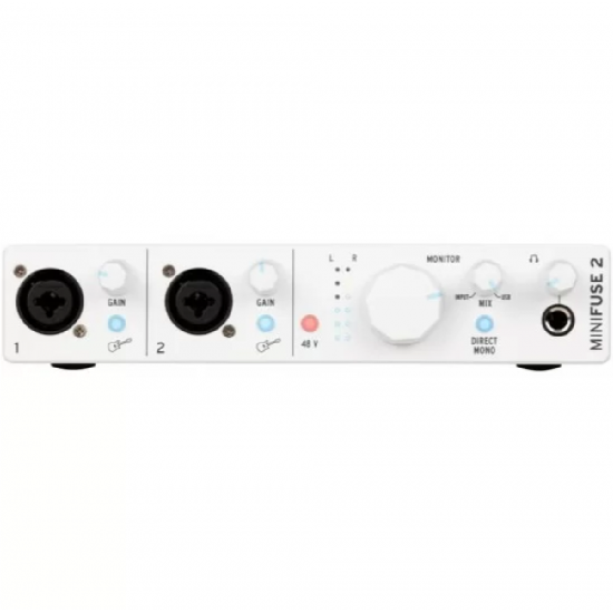 Arturia MiniFuse 2 USB-C Audio Interface - White