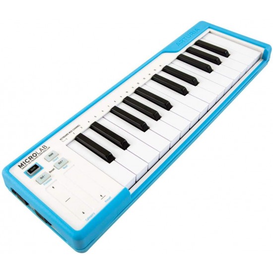 Arturia MicroLab 25-key Keyboard Controller - Blue