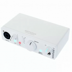 Arturia MiniFuse 1 USB-C Audio Interface - White