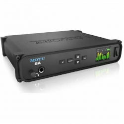 MOTU 8A 16×18 Thunderbolt / USB 3.0 Audio Interface with AVB