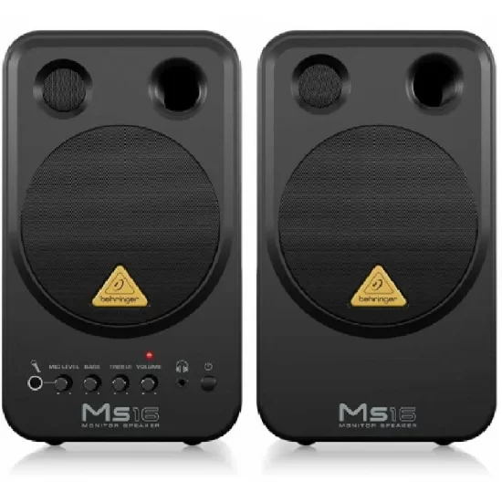 Behringer MS16 16-watt Powered Monitor System Behringer MS16 16-watt Powered Monitor System