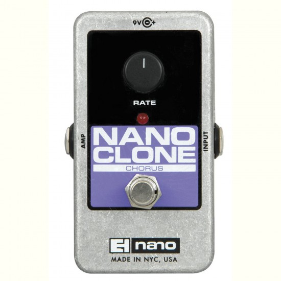 Electro Harmonix Nano Clone Chorus Effect Guitar Pedal