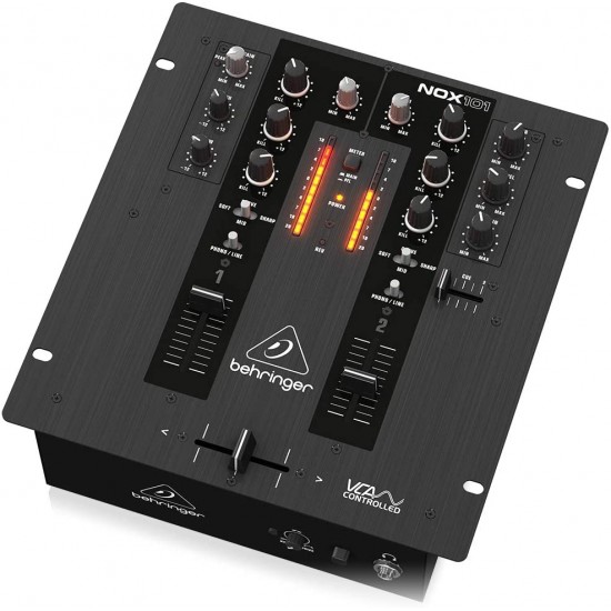 Behringer Pro Mixer NOX101 2-channel DJ Mixer