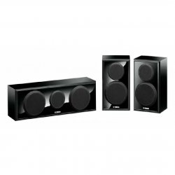 Yamaha NS-P150 Floor Standing Home Theater Speaker Package for HD Movies and Music - 1 Center and 2 Surround Speakers